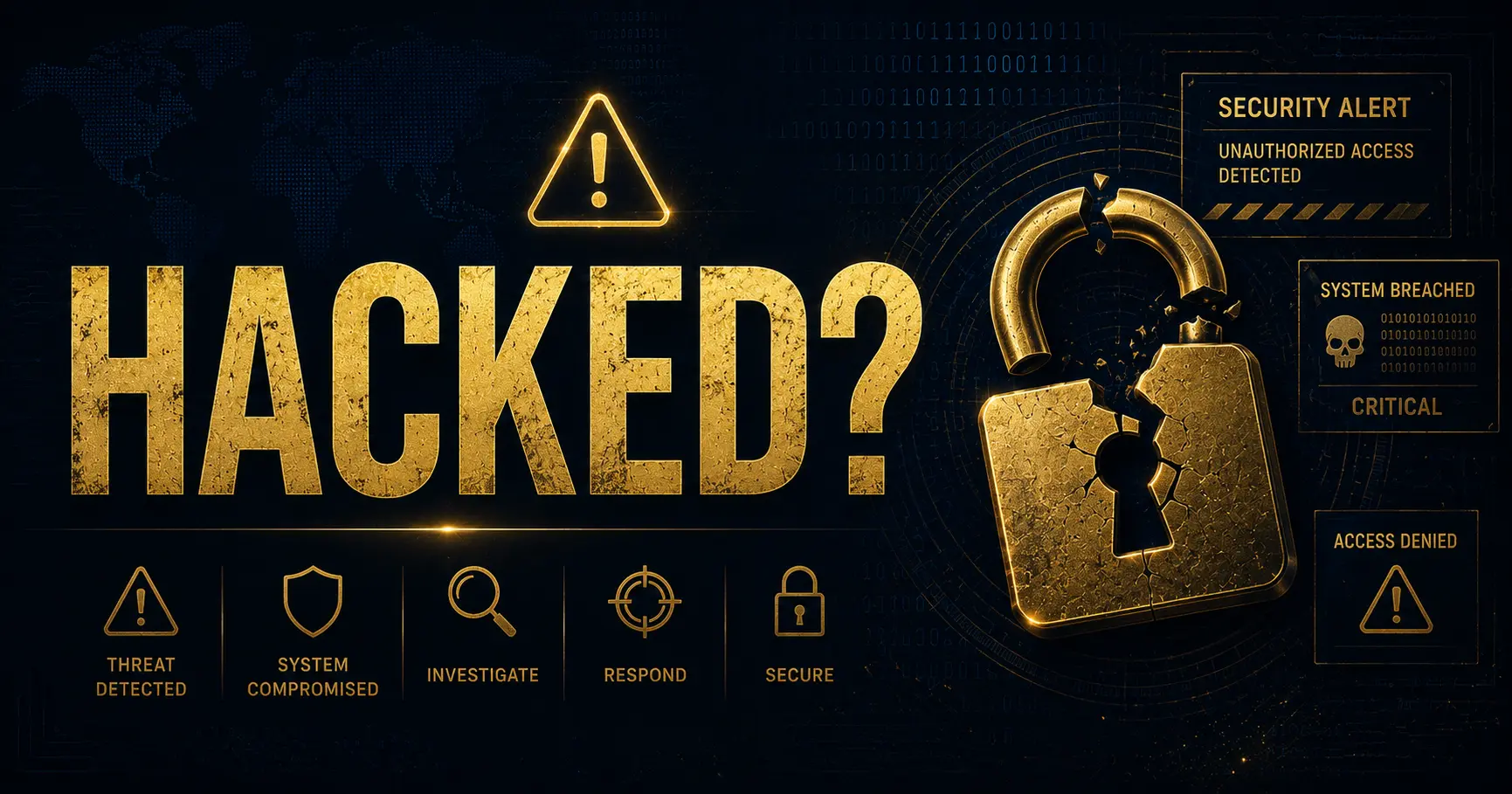 Top 5 Signs Your Business Has Been Hacked
